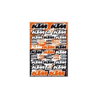 Sticker Set für KTM Logos