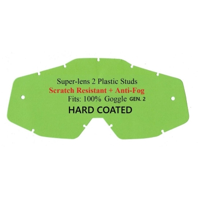 RNR Ersatzglas hard coated für 100% Gen. 2 Brillen klar