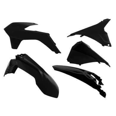 Rtech Plastikkit für KTM EXC 14-16  Schwarz + Airboxabdeckung Abverkauf