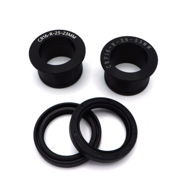 KKE, ZAP M1, SM Pro Buchsen hinten für Honda CRF 25mm Achse Schwarz 4