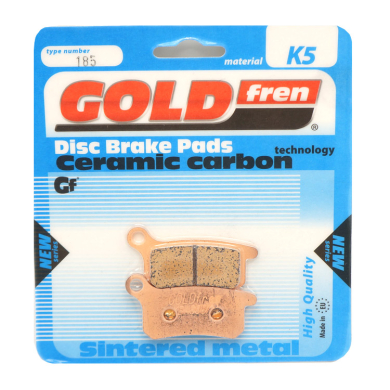 GOLDFREN K5 Bremsbeläge vorne für KTM SX 65 02- u. hinten 09- / SX 85 vorne -11 hin