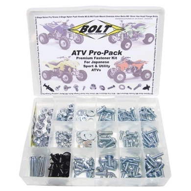 BOLT Pro-Pack ATV Schraubenkit 225-teilig