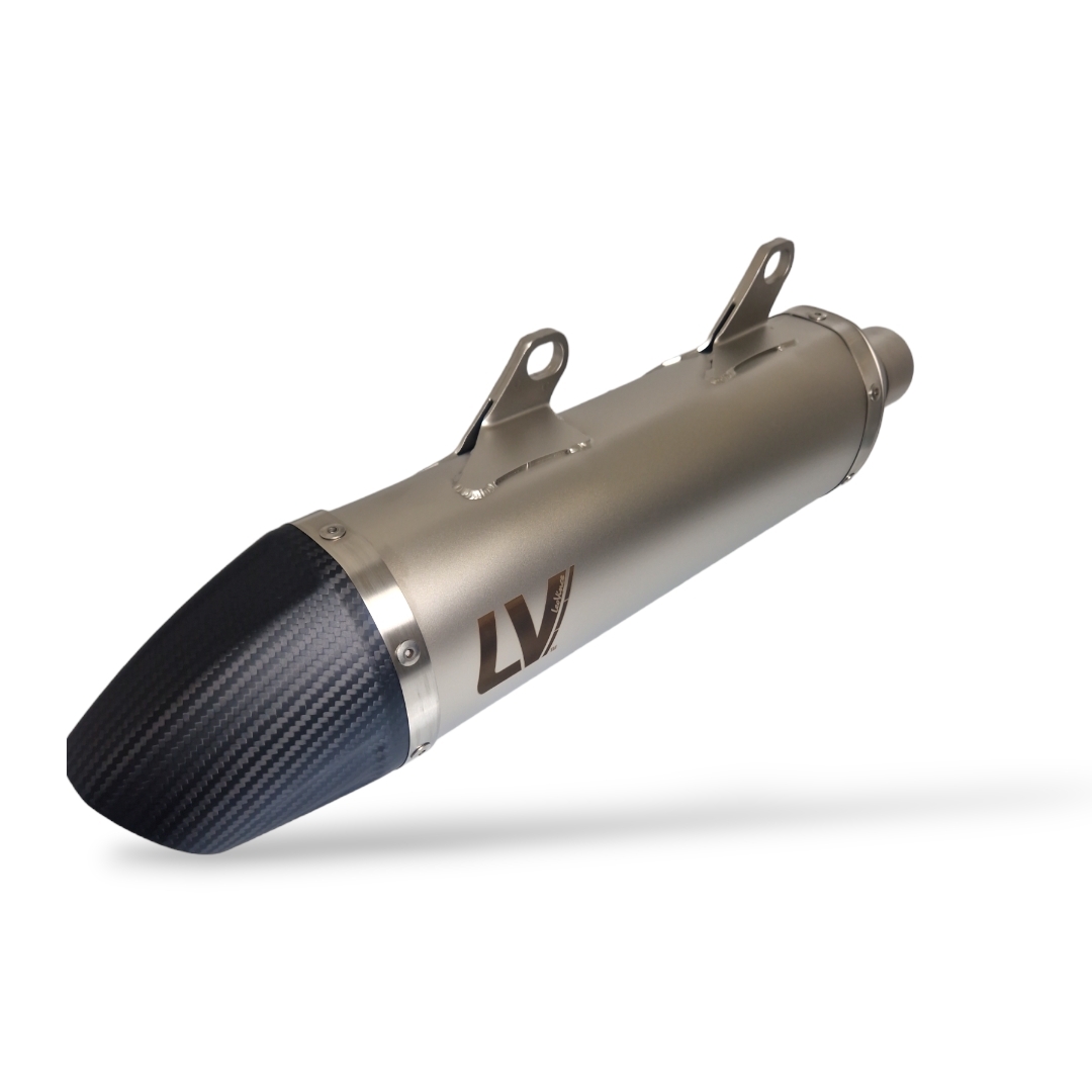 LeoVince X3 EVO Slip-On Enduro Endschalldämpfer 4T für KTM HUSQVARNA 250 350 450 500 ab 2024 2