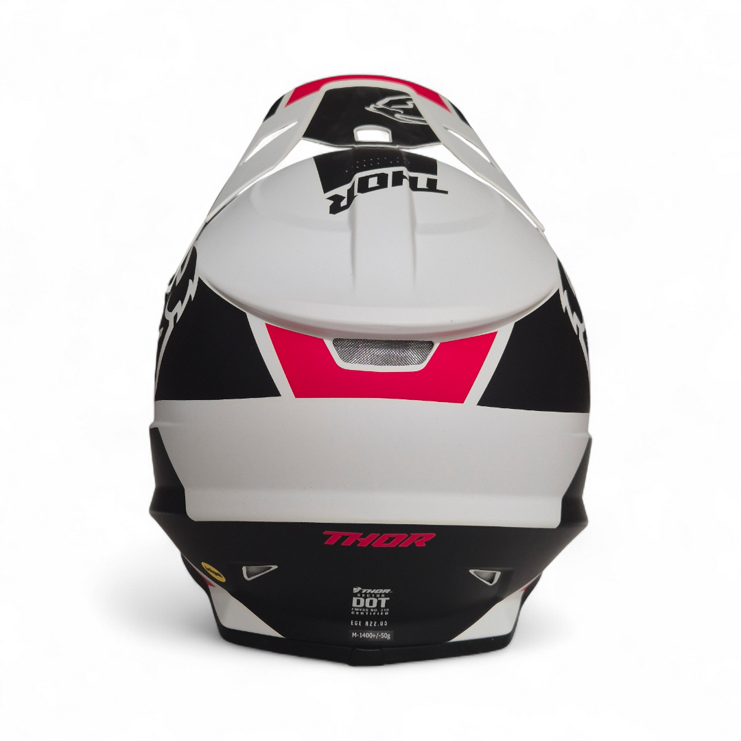 THOR Sector Split MX-Helm – Matte White/Black – Einzelstück Deko – Größe M THOR Sector Split MX-Helm – Matte White/Black – Einzelstück Deko – Größe M 6