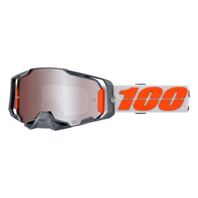 100% Armega Brille – GOGGLE ARMEGA HPR SILVER silber