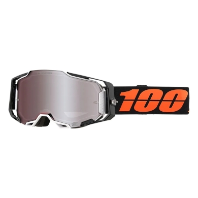 100% Armega Brille – GOGGLE ARMG BKTAIL H silber verspiegelt