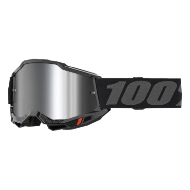 100% Accuri 2 Brille – GOGGLE ACCURI 2 schwarz verspiegelt silber