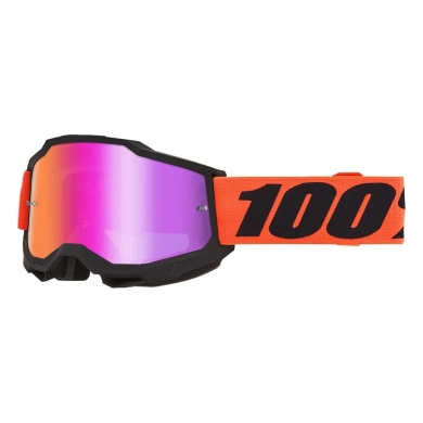 100% Accuri 2 Brille – GOGGLE ACCURI 2 FERRAN verspiegelt rot
