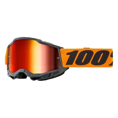 100% Accuri 2 Brille – GOGGLE ACCURI 2 ORANGE verspiegelt rot