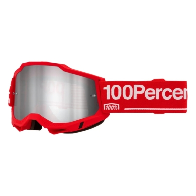 100% Accuri 2 Brille – GOGGLE ACCURI 2 WOLG verspiegelt silber
