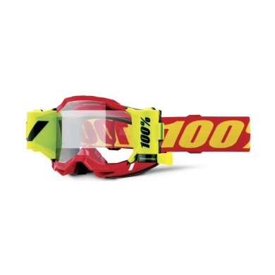 100% Accuri 2 Brille – GOGGLE ACCURI 2 FORECAST rot