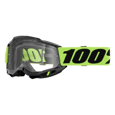 100% Accuri 2 Brille – GOGGLE ACCURI 2 OTG NEON gelb klar