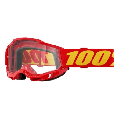 100% Accuri 2 Brille – GOGGLE ACCURI 2 OTG rot klar