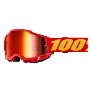100% Accuri 2 Brille – GOGGLE ACCURI 2 rot verspiegelt rot