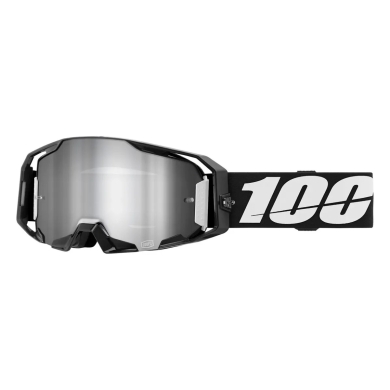 100% Armatic Brille – GOGGLE ARMATIC schwarz silber verspiegelt