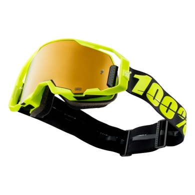 100% Armatic Brille – GOGGLE ARMATIC FLO gelb gold verspiegelt
