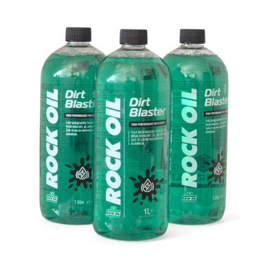 Rock Oil Dirt Blaster 3x 1 L – Hochwirksamer Bio Reiniger für dein Offroad-Bike