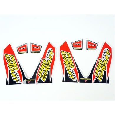 Pro Circuit Auspuffsticker Ti-6 CRF dual