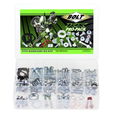 BOLT Pro-Pack Schraubenkit Kawasaki KXF 2003- 170-teilig