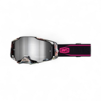 100% Armega Brille – GOGGLE ARMEGA SARCELLE verspiegelt silber