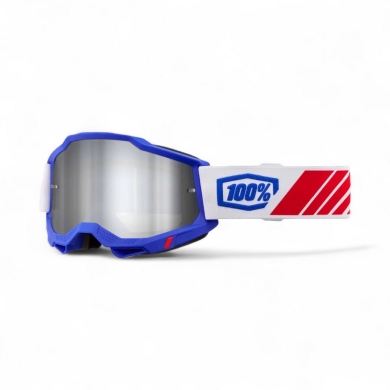 100% Accuri 2 Brille – GOGGLE AC2 KOLBY silber verspiegelt