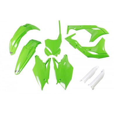 ufo-plastikkit-kawasaki-kx250f18-20-gruen